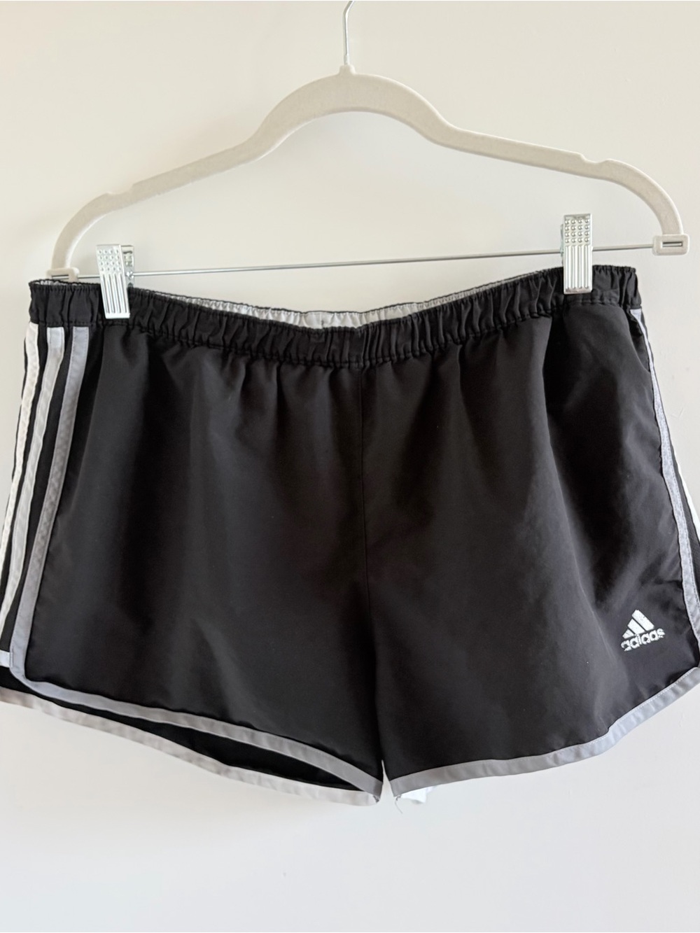 Black adidas shorts